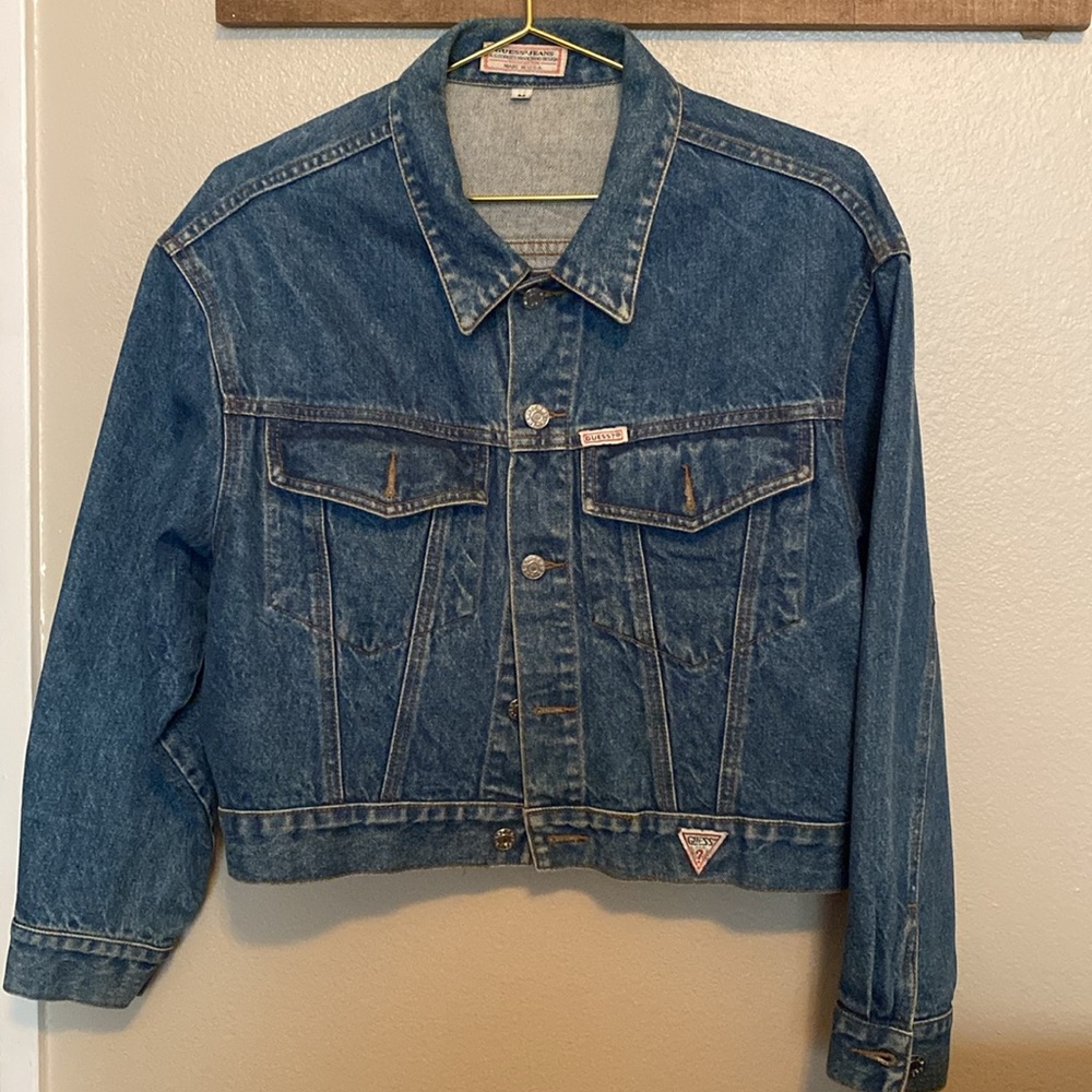 Women's Vintage Georges Marciano for Guess Jean Demin Jacket, Medium